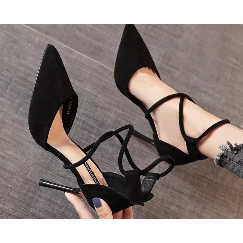 Sendal Pesta Kondangan Hai Hils Cewek Cantik Heels Cewek Hak Tahu Sandals Bresmaid Dwasa Cantik Sese