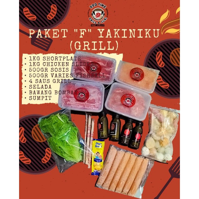 

Paket "F" Yakiniku (grill)