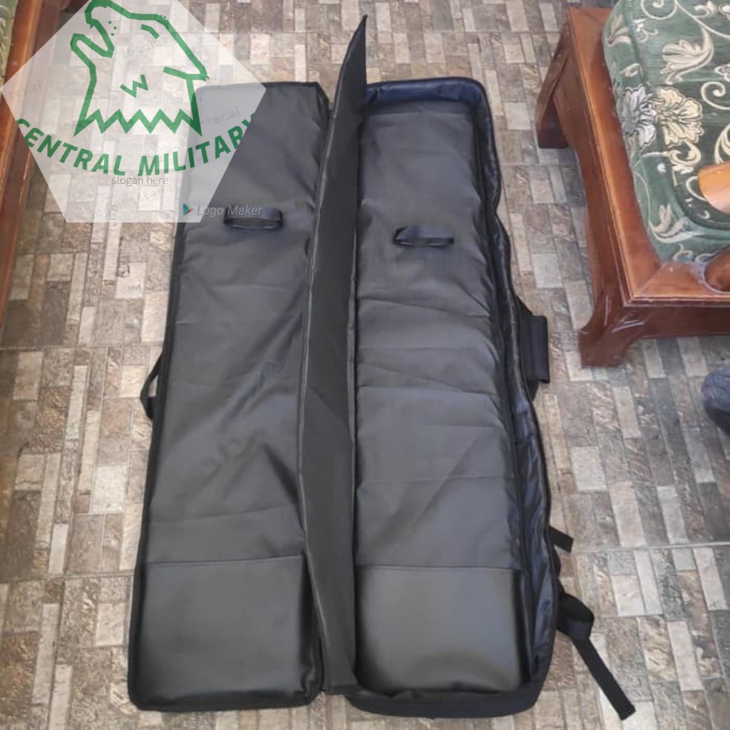 Gun Bag 120 cm - Isi 2 Unit - Tempat Senjata - Tas Senapan - Airsoft - Aksesoris Menembak