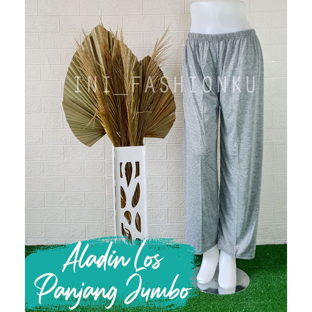 CELAMIS SANTAI LOS / ALADIN PANJANG LOS JUMBO BB 45-85 KG / CELANA KAOS RAYON READY BISA COD