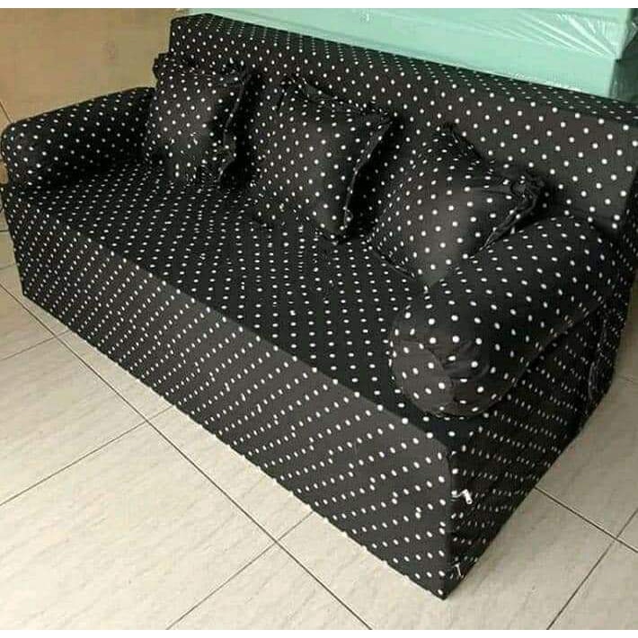 COVER SOFABED ( sarung sofa bed ) / urung sofa bed resleting harga murah [ COD ]