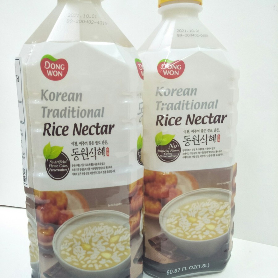 

Dongwon Sikhae Rice Drink /Minuman Beras 2Lt