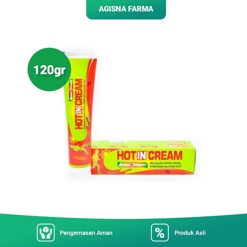 Hot in cream tube aromatherapy 120gr