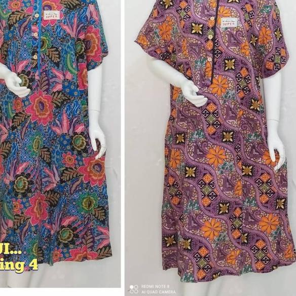♖ YULI - DASTER KENCANA UNGU 09 JUMBO LD 125 CM / PB 115 CM BATIK ➷