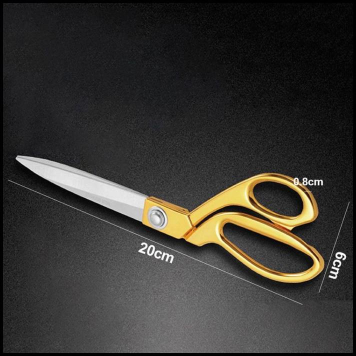 

Termurmer Ahmed1 Gunting Kain Bahan Stainless Steel Gaya Vintage Aneka