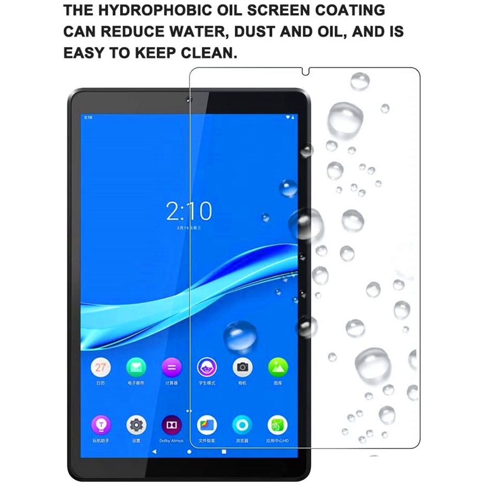 2pcs / Pak Pelindung Layar Tempered Glass Untuk Lenovo TAB M10 Plus 10.3 &quot;M10 FHD Plus TB-X606X 10.3&quot;