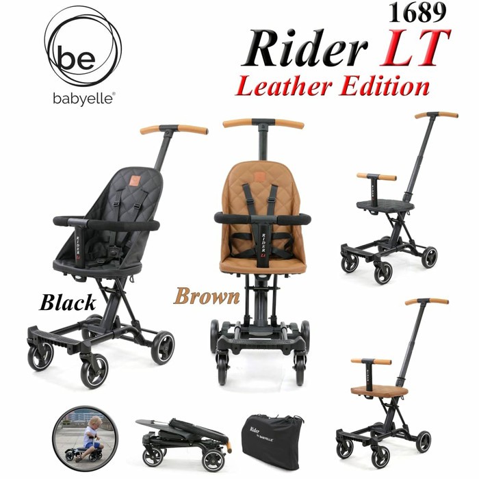 Stroller Babyelle Convertible Rider LT DX Kereta Dorong Bayi Baby Elle Cabin Size