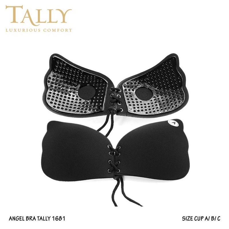 Bra Tempel Dengan Silikon Wings Bra Silicone Bra Tally 1681 Original Import Premium