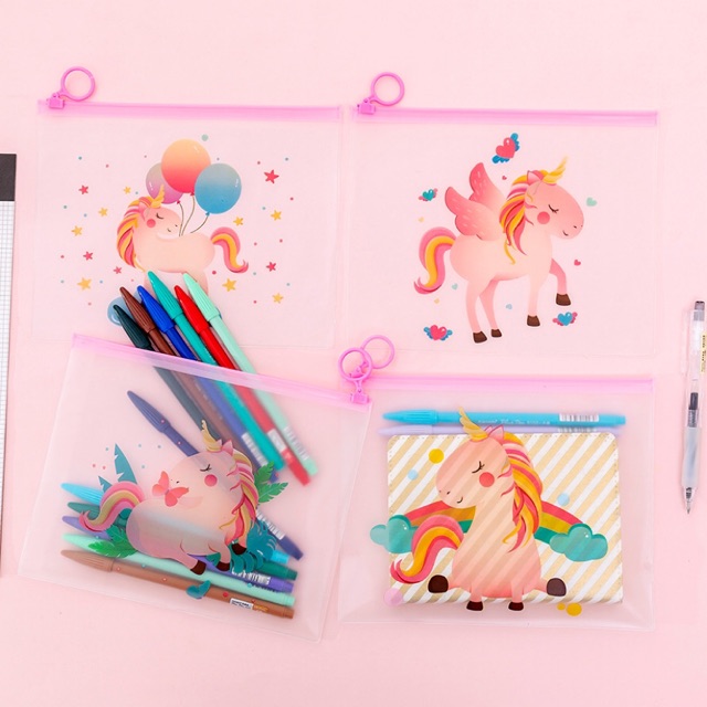 

Tempat Pensil / Zipper Bag Edisi Unicorn Lucu