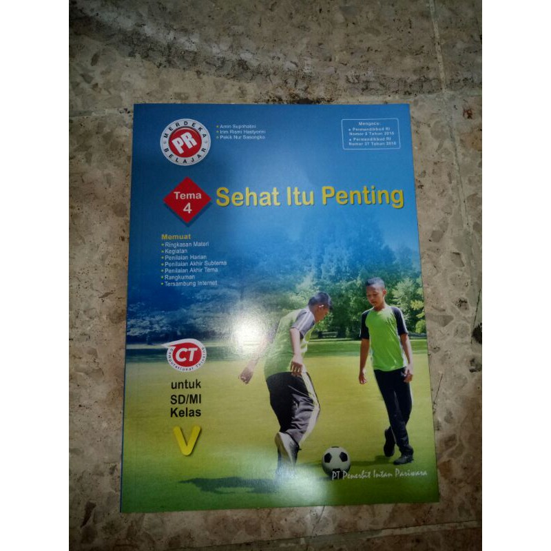 buku pr 5 tema 4  kelas 5