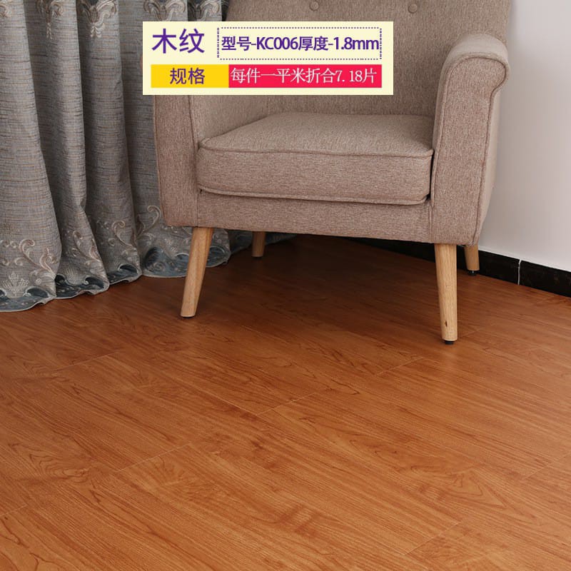 Stiker Lantai Vinyl Wallpaper Kramik Motif Kayu Walpaper Perekat Lantai Sticker Dinding Karpet VINYL