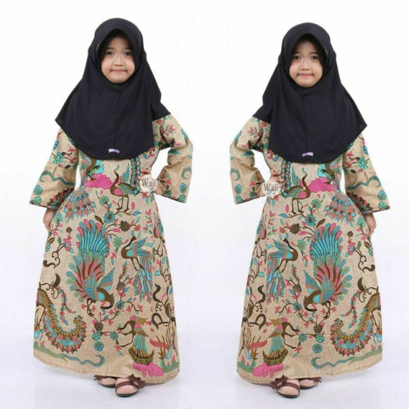 Couple Baju Batik Anak Pria Dan Wanita Usia 1-13 tahun Modern Termurah