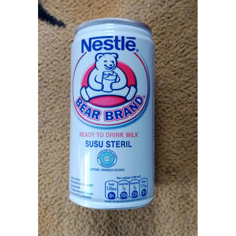 

susu bear brand 189ml