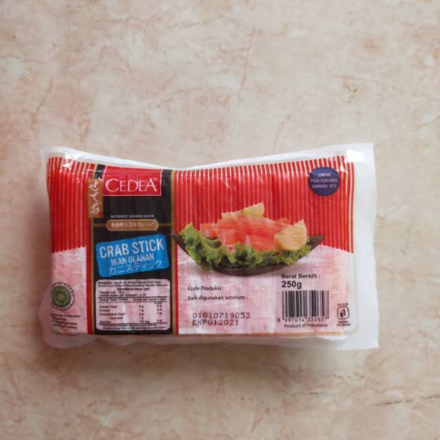 

crab stick cedea 250 gram