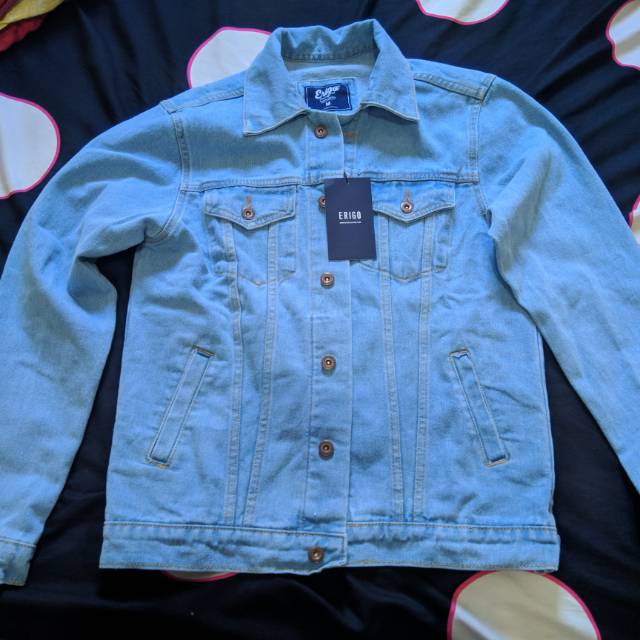 Erigo trucker jaket denim SIZE M
