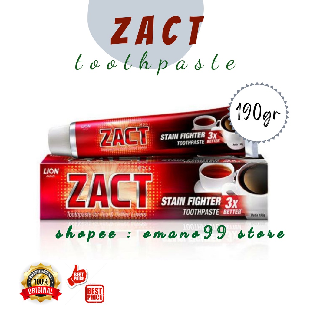 Zact Pasta Gigi 190GR