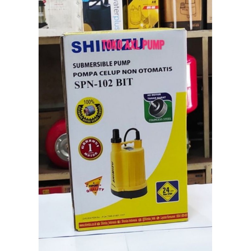 Pompa Celup Shimizu SPN 102 BIT Non Otomatis
