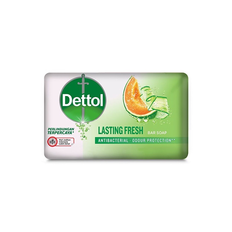 Detol Sabun Batang Anti Bakteri Lasting Fresh 100 gr