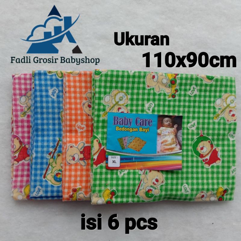 Bedong Bayi Kotak Isi 6 Pcs Termurah