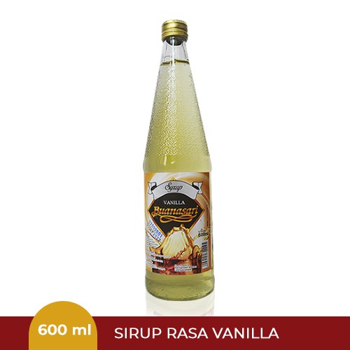 

Sirup Buana Sari rasa Vanilla 600 ml
