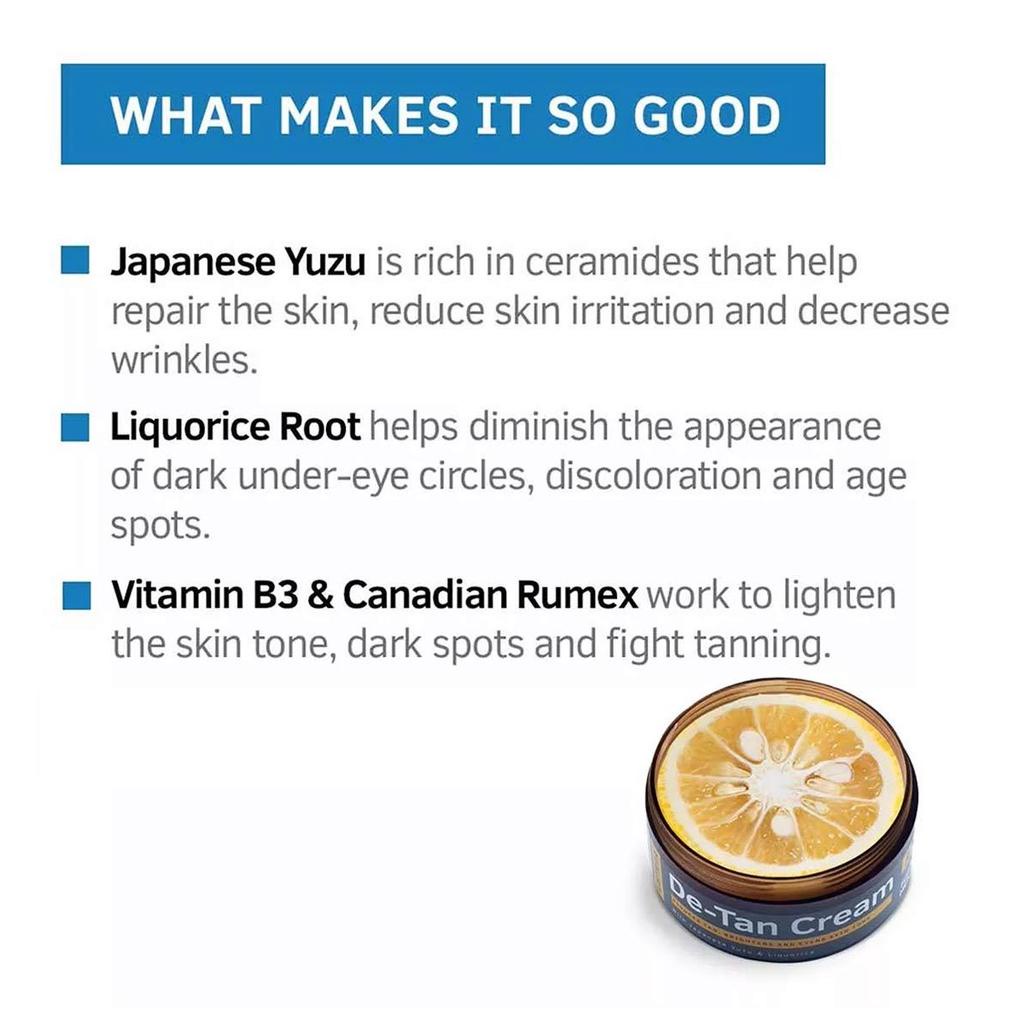 De-Tan Face Cream Ustraa (50Gr)