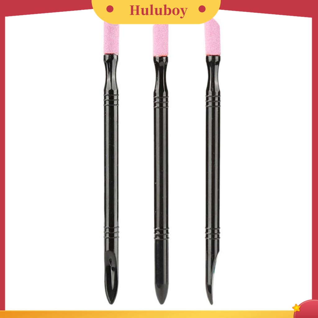 Huluboy Huluboy♡ Sturdy Pen Poles Kuku Untuk Manicure / Nail Art Wanita