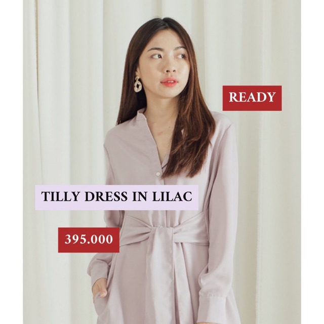 OUDRE TILLY DRESS IN LILAC