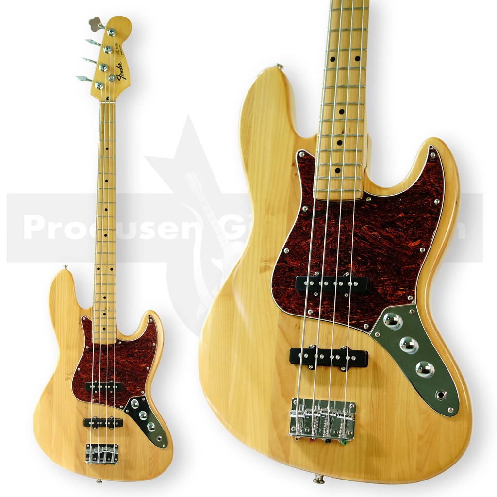 Bass Elektrik Fender Jazz Bass Custom Paket Lengkap