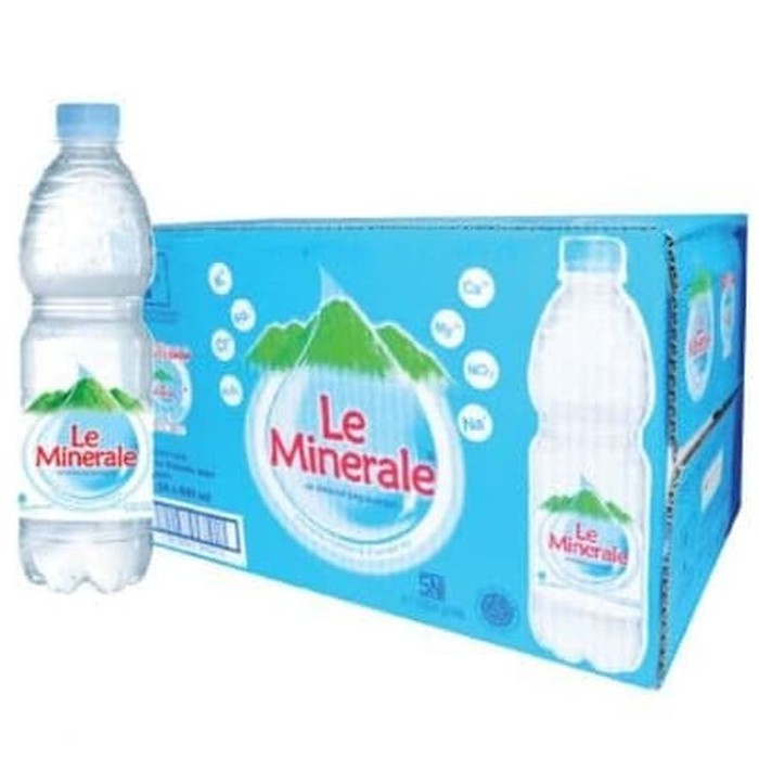 

Le Minerale 600 ml 1 dus isi 24 Botol
