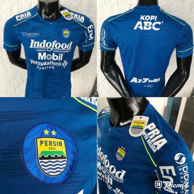 JERSEY BOLA PERSIB AWAY OFFICIAL 2020-2021 LIGA 1 GRADE ORI IMPORT