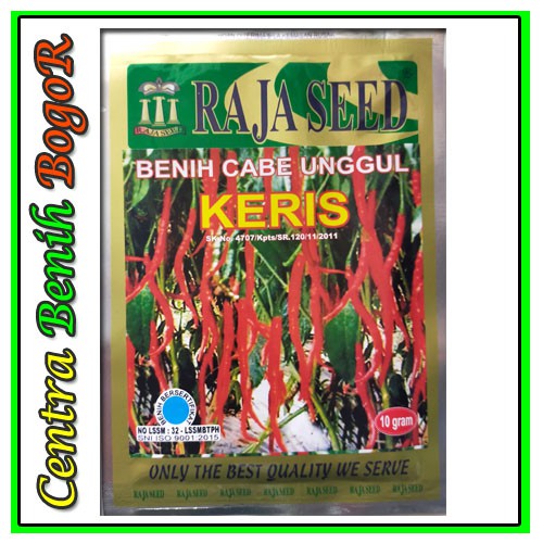 ISI 10GR BENIH CABE CABAI MERAH KERITING UNGGUL KERIS PRODUK RAJA SEED | BIBIT CABE