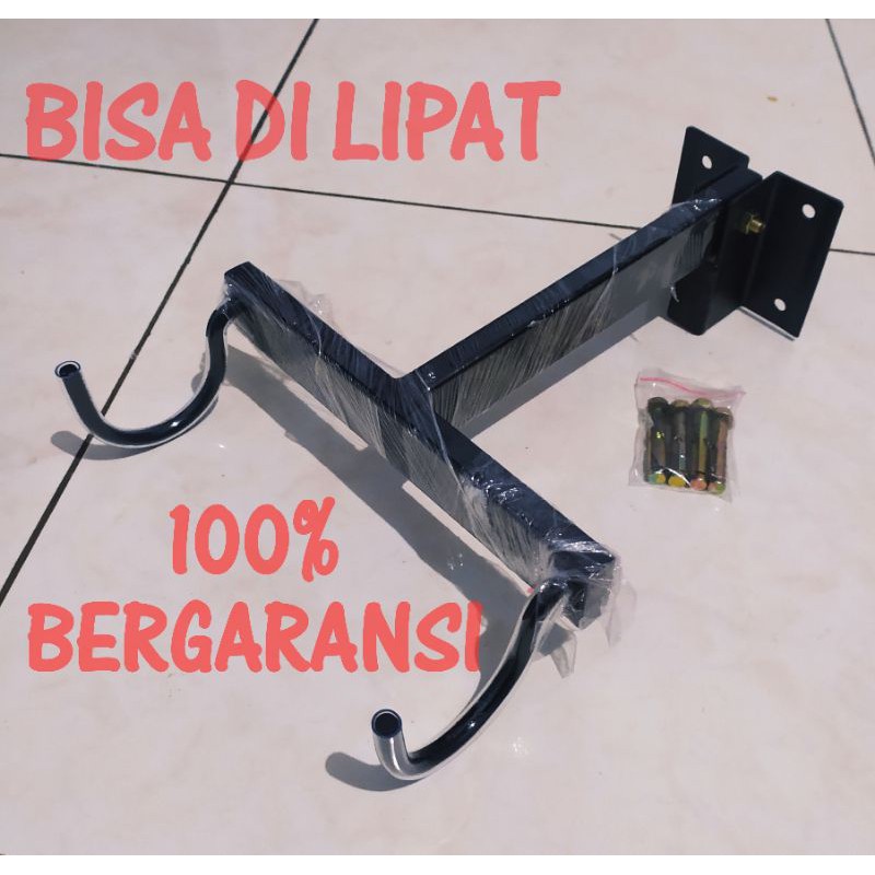 BISA DI LIPAT -GANTUNGAN SEPEDA -BRAKET STAND BIKE DINDING