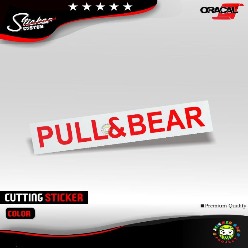 stiker pull&amp;bear cutting sticker pullbear