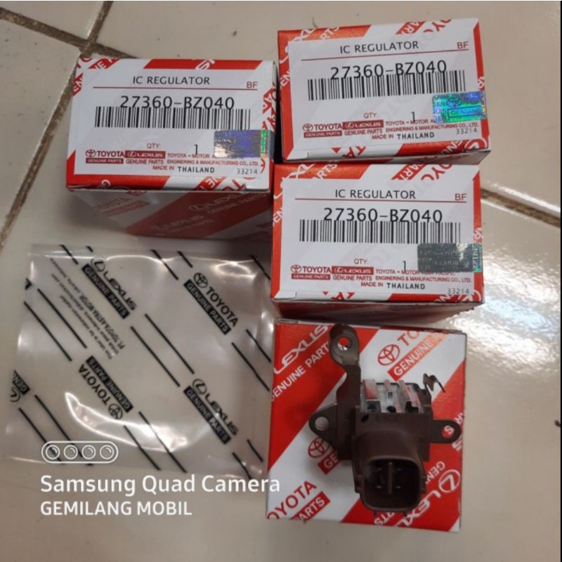 ic regulator - ic altenator - ic Dinamo cas Innova Fortuner Hilux Vigo Diesel Asli