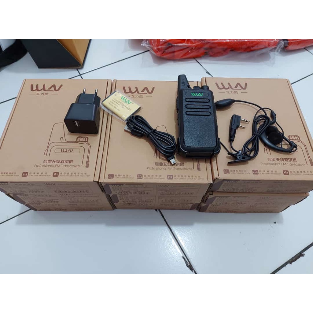 Radio HT WLN / Radio HT / Handy Talky WLAN Hitam Original Product DN17