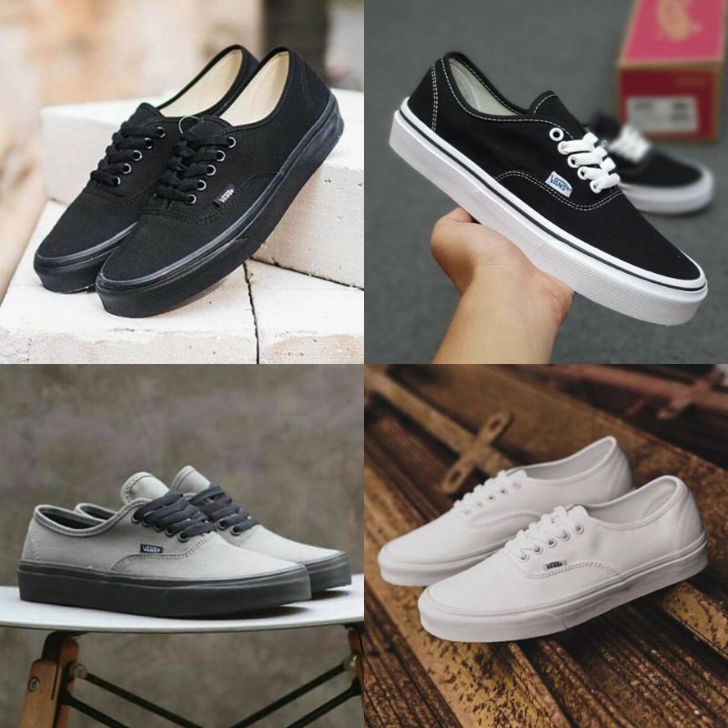 Sepatu vans authentic klasik tali size 36-44