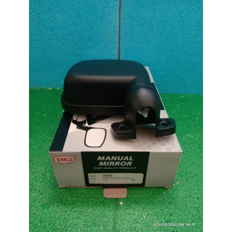 KACA SPION KIJANG SUPER 5K MANUAL HITAM