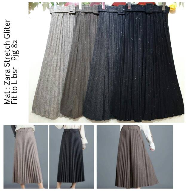 Rok zara glitter import