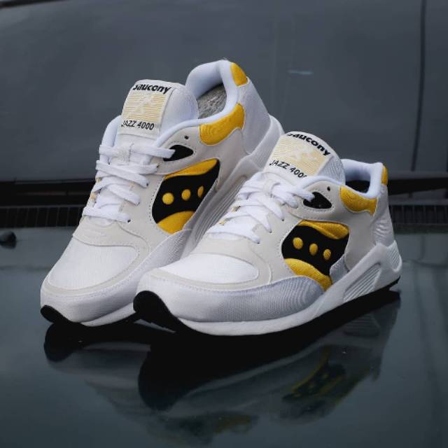 saucony jazz white
