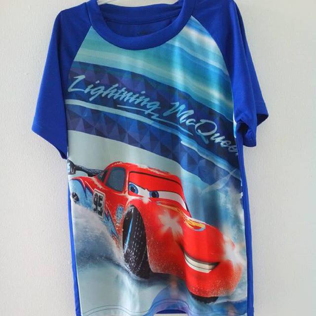 Kaos cars anak