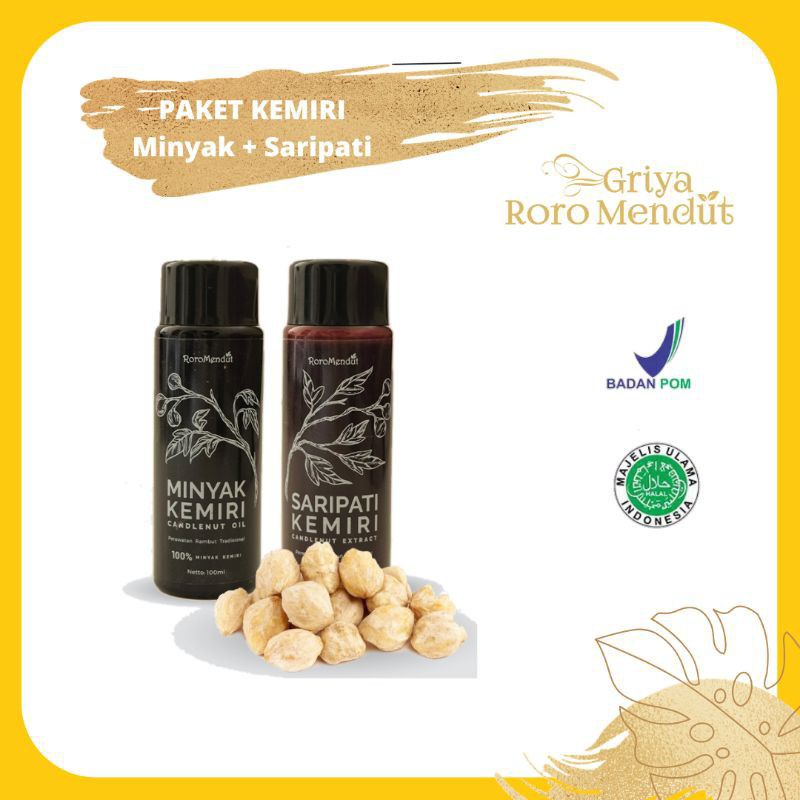 RORO MENDUT MINYAK KEMIRI DAN SARIPATI KEMIRI