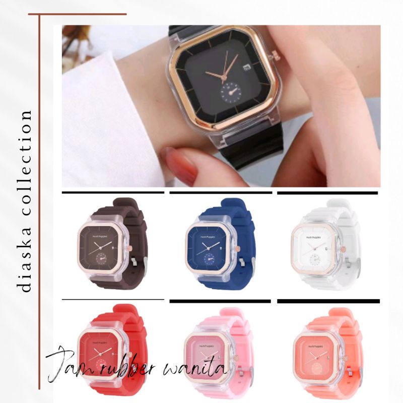 JAM TANGAN FASHION RUBBER (005R)