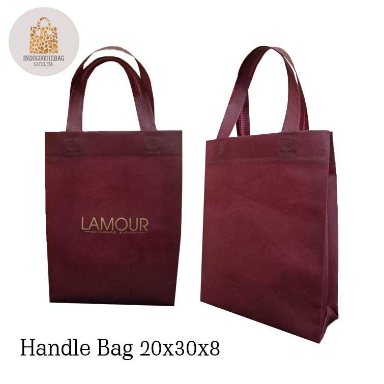 

Tas Souvenir Spunbond Standing Handle Bag 20x30x8
