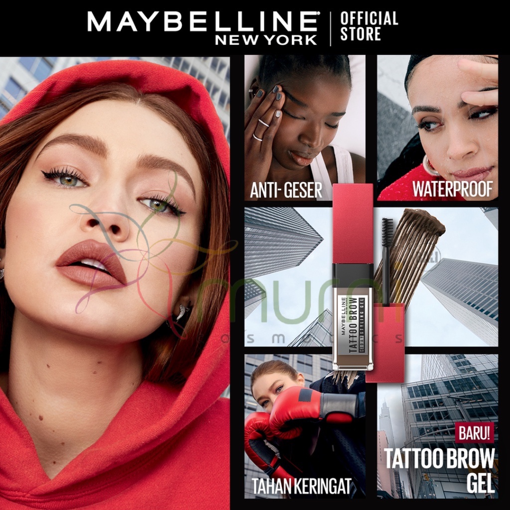 MAYBELLINE TATTOO 3D BROW STYLING GEL 6ML