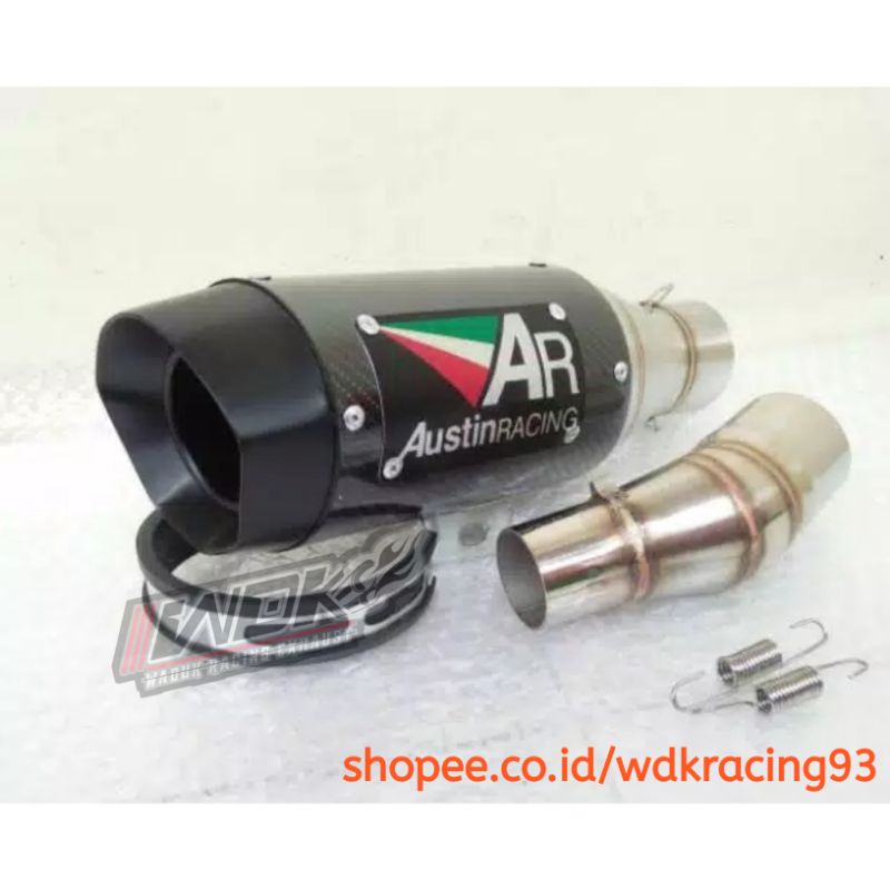 KNALPOT RACING AUSTIN RACING SLIP ON NINJA 250