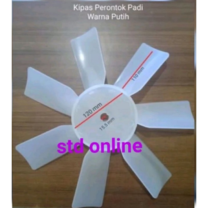 Kipas perontok gabah padi kipas mesin grandong padi