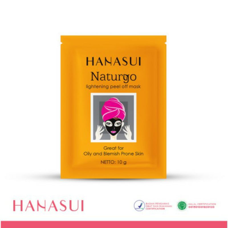 HANASUI NATURGO BLACK SACHET (✔️BPOM)