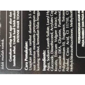 ✫ INTENSE SHAMPO 200ML SHAMPO UNTUK RAMBUT RONTOK ✬