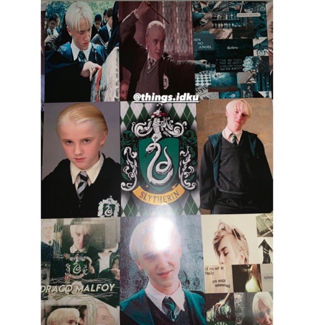 POSTER DINDING DRACO MALFOY AESTHETIC