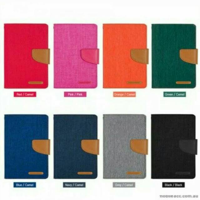 Case Flip Samsung J2 Canvas Diary Flip Kancing